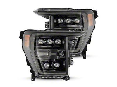 AlphaRex 21-22 Ford F-150 NOVA LED Proj Headlights Plank Style - 880138