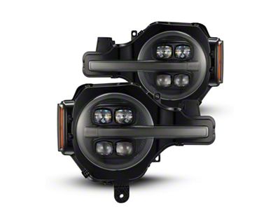 AlphaRex 21-23 Ford Bronco NOVA LED Proj Headlights - 880259