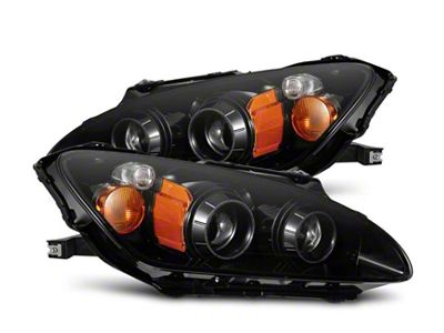AlphaRex 99-09 Honda S2000 LUXX-Series Projector LED Headlights - Alpha-Black - 880270