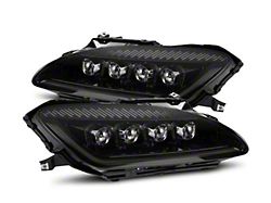 AlphaRex 99-09 Honda S2000 NOVA-Series Projector LED Headlights - Alpha-Black - 880272