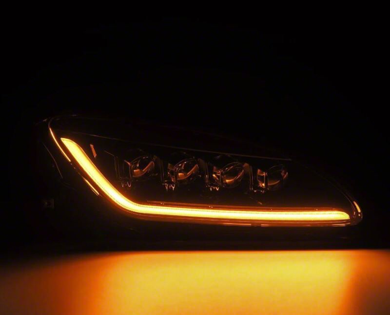 AlphaRex Throtl NOVA-Series Projector LED Headlights - Alpha-Black