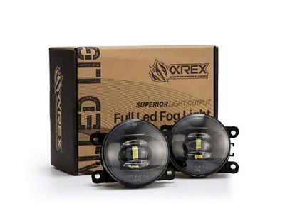 AlphaRex Universal Acura/Ford/Honda/Subaru/Nissan DoubleTap Dual Color LED Proj Fog Lights - 210002