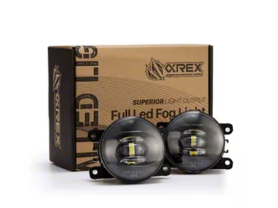 AlphaRex Universal Acura/Ford/Honda/Subaru/Nissan DoubleTap Dual Color LED Proj Fog Lights - 210002
