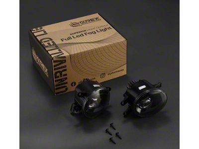 AlphaRex Universal DoubleTap Dual Color LED Projector Fog Lights - 210001
