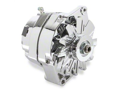 Mr. Gasket Alternator; Late; 80 Amp.; For Use w/Single V-Belt; - 5122