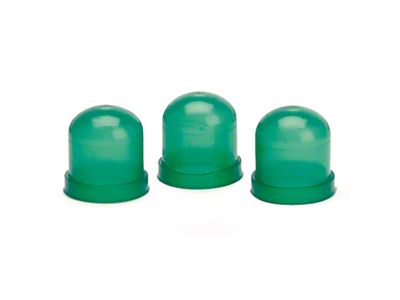 Auto Meter Light Bulb Boots - Green - 3215