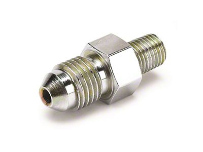 Auto Meter Fitting Adapter -4AN Male to 1/16in NPT Male for - 3275