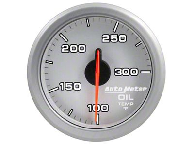Auto Meter Airdrive 2-1/6in Oil Temp Gauge 100-300 Degrees F - 9140-UL