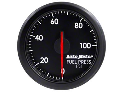 Auto Meter AirDrive Series 2-1/16-Inch Fuel Pressure Gauge; 0-100 PSI (Universal; Some Adaptation May Be Required)