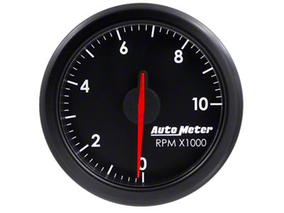 Auto Meter AirDrive Series 2-1/16-Inch Tachometer Gauge; 0-10000 RPM (Universal; Some Adaptation May Be Required)
