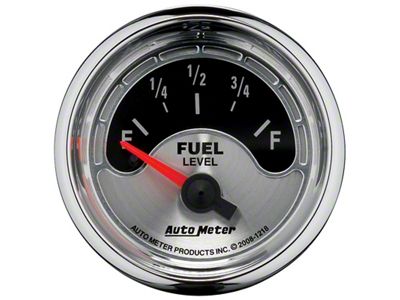 Auto Meter American Muscle Gauge Fuel Level 2 1/16in 16e To - 1218