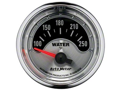 Auto Meter American Muscle 52mm Short Sweep Electric 250 Deg F - 1236