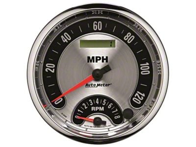 Auto Meter American Muscle 5in Tach Speedo Combo In-Dash - 1295