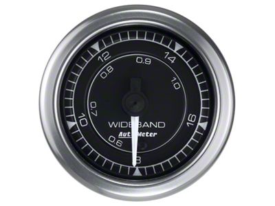 Auto Meter Chrono 2-1/16in 8:1-18:1 Air/Fuel Ratio Analog Wideband Gauge - 8170