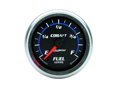 Auto Meter Cobalt 52mm E-F FSE Fuel Level Gauge - 6114