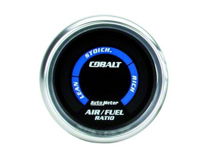 Auto Meter Cobalt 52mm Electronic Air Fuel Gauge - 6175