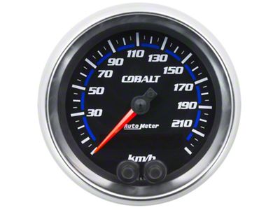Auto Meter Cobalt Gauge Speedometer 3 3/8in 225Km/H Gps Cobalt - 6280-M