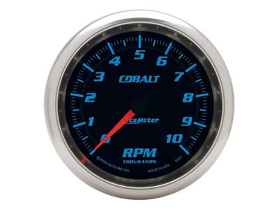 Auto Meter Cobalt 3-3/8in 10; 000RPM In-Dash Tachometer - 6297