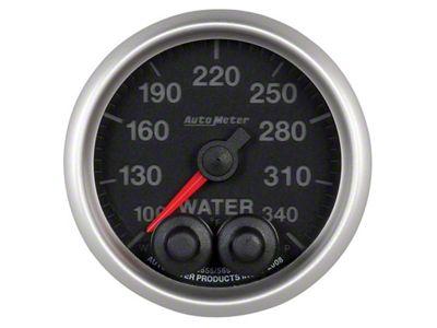Auto Meter Elite 52mm 100-340 Deg F Water Temperature Peak and - 5655