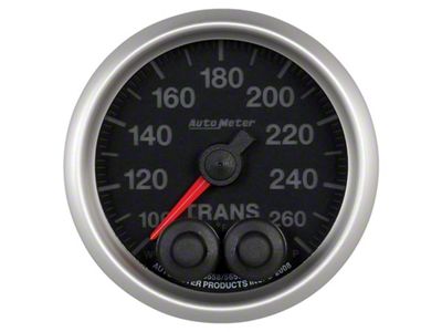Auto Meter Elite 52mm 100-260 Degress F Trans Temperature Peak and - 5658