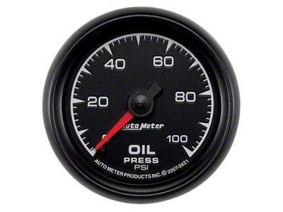 Auto Meter 52mm 0-100 PSI Mechanical Oil Pressure Gauge - 5921