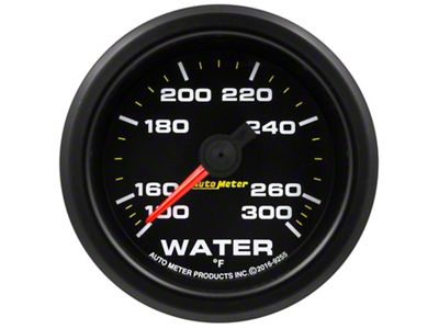 Auto Meter Extreme Environment 2-1/16in 100-300 Deg Water Temp Gauge Stepper - 9255