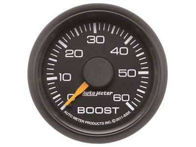 Auto Meter Factory Match 52.4mm Mechanical 0-60 PSI Boost Gauge - 8305