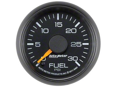 Auto Meter Factory Match Chevy 2-1/16in FSE 0-30 PSI Fuel Pressure - 8360
