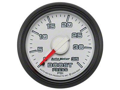 Auto Meter Factory Match 52.4mm Mechanical 0-35 PSI Boost Gauge - 8504