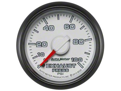 Auto Meter Factory Match 52.4mm Mechanical 0-100 PSI Exhaust Drive Pressure - 8526