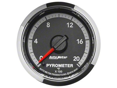 Auto Meter Gen4 Dodge Factory Match 52.4mm Full Sweep Electronic 0-2000 - 8547