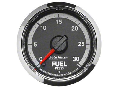 Auto Meter Factory Match 52.4mm Full Sweep Electronic 0-30 PSI Fuel - 8561