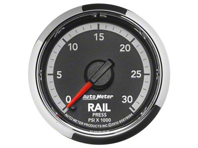 Auto Meter Factory Match Dodge 6.7L 4th Gen Fuel Rail Pressure - 8594