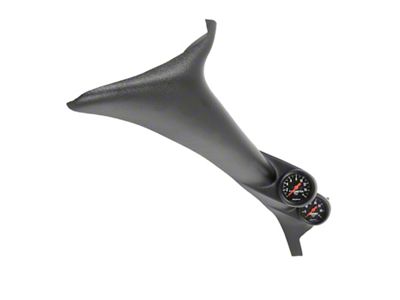 Auto Meter 99-03 Ford Powerstroke/SD Black Dual A-Pillar Gauge Kit - 7071