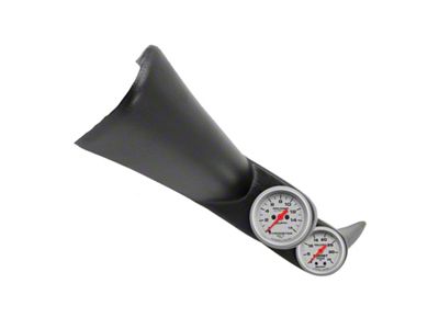 Auto Meter 00-06 Chevy Duramax/Silverado Black Dual Pillar Ultra-Lite Gauge Kit - 7084