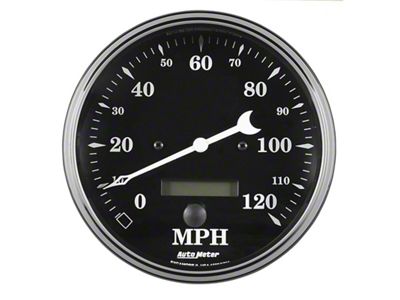 Auto Meter Gauge Speedo. 5in 120mph Elec. Prog. w/ LCD - 1789