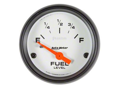 Auto Meter Phantom Gauge Fuel Level 2 1/16in 73e To 10f Aftermarket - 5719