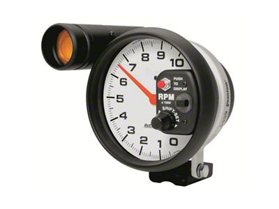 Auto Meter Phantom 5 inch 10000 RPM Shift-Lite Tach - 5899