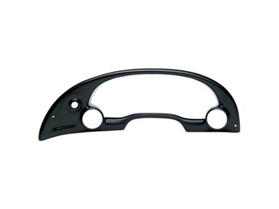 Auto Meter 01-04 Ford Mustang 52mm Black Dual Instrument Cluster Bezel - 10005