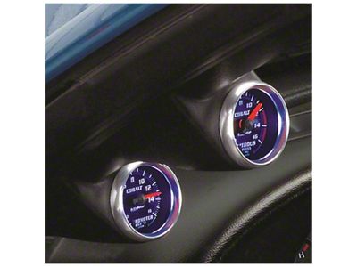 Auto Meter 03-04 Ford Mustang Dual 2-1/16 A-Pillar Pod - Black - 10122