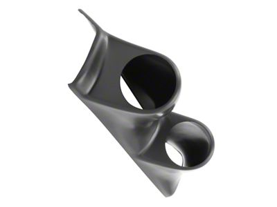 Auto Meter 84-96 Chevrolet Corvette Black Dual 52mm Gauge Pod - 10190