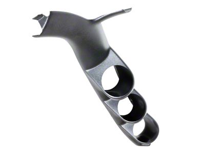 Auto Meter 87-93 Ford Mustang Hard Top 52mm Black Triple Pillar - 12103