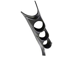 Auto Meter 05-09 Ford Mustang 52mm Black Triple Pillar Pod - 12128