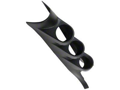 Auto Meter 11-12 Ford Mustang Hard Top ONLY 52mm Black Triple - 12132