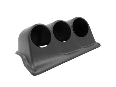 Auto Meter 99-03 Ford Super Duty 52mm Black Triple Dash Top - 15016