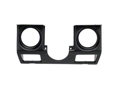 Auto Meter 87-95 Jeep Wrangler YJ 3-3/8in Tachometer/Speedometer Black Dual Cluster - 15220