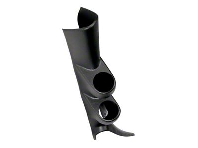 Auto Meter 99-06 GMC Sierra/Dmax w/o speaker Dual Pillar - Black - 17104