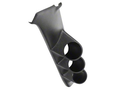 Auto Meter 86-93 Chevy S-10 2-1/16in Black Triple Pillar Pod - 17114