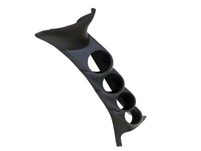 Auto Meter 99-07 Ford Super Duty Black 52mm Quad Pillar Pod - 17308