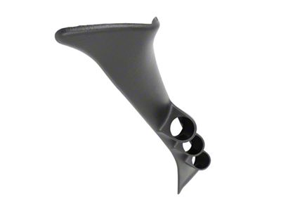 Auto Meter 92-02 Ford Van 52mm Black Triple Pillar - 17316